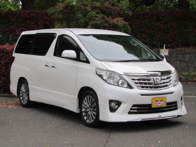 toyota alphard white 201402